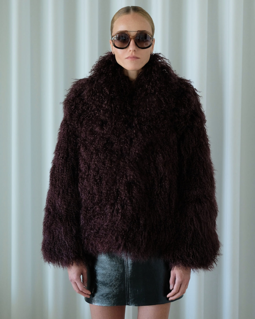 Plum Coat