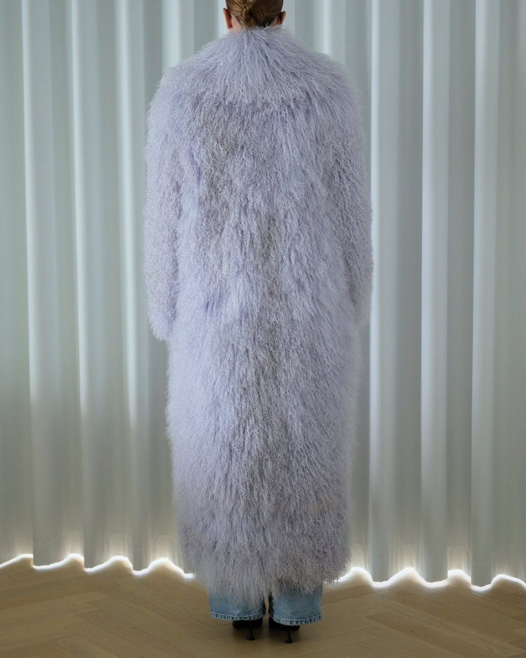 Maxi Lavender Coat