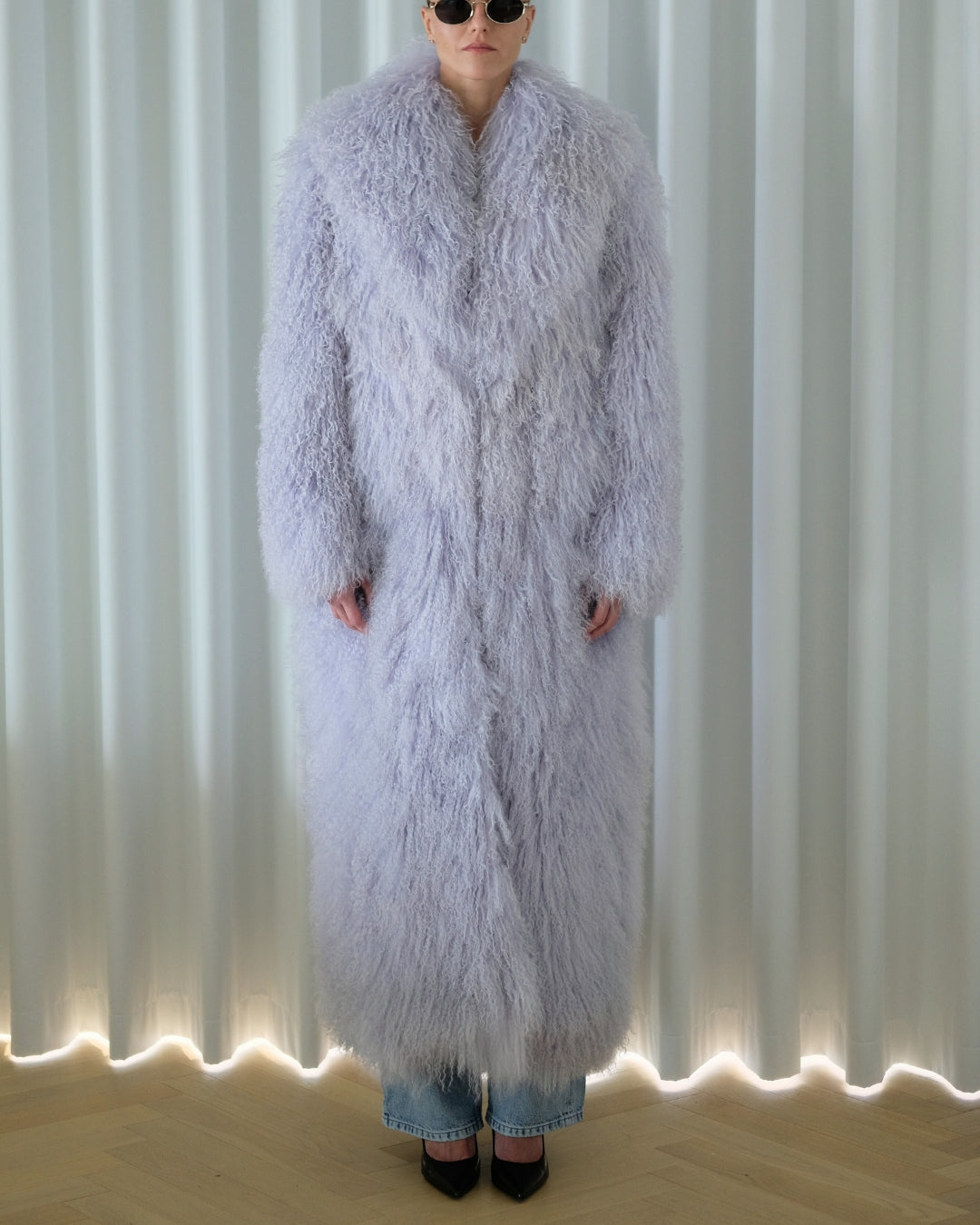 Maxi Lavender Coat