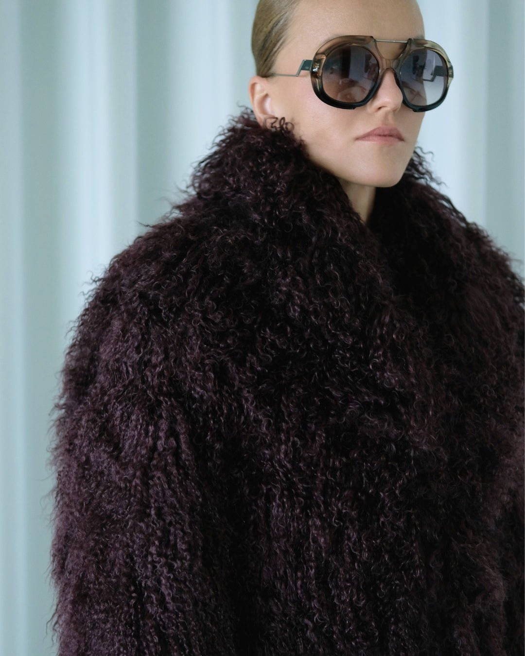 Plum Coat