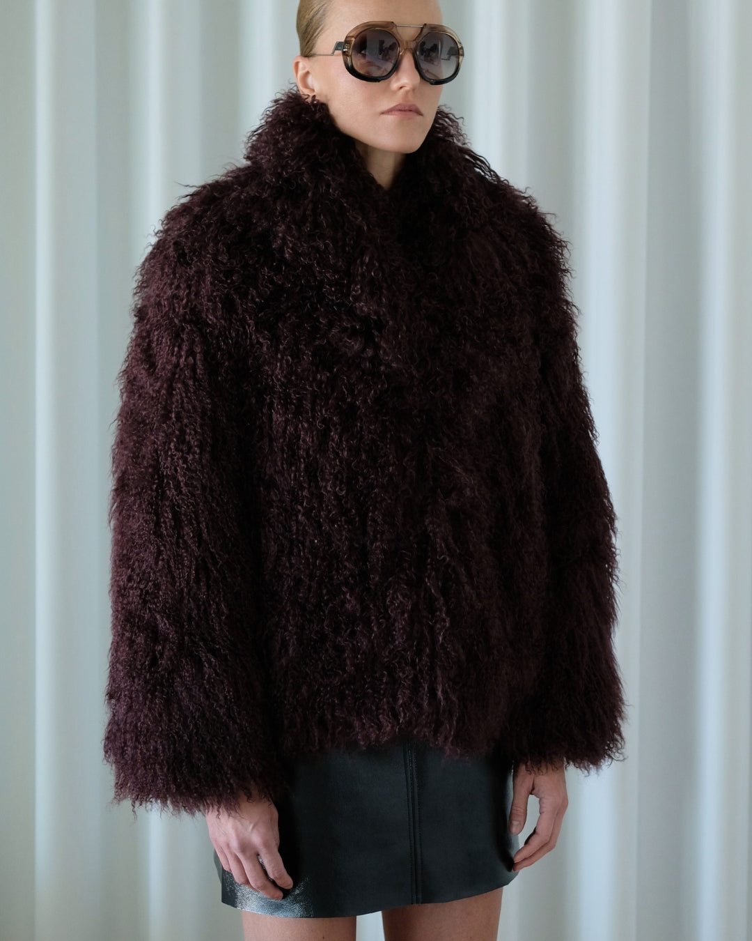 Plum Coat